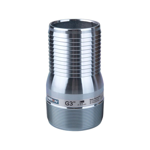 tömlőösszekötő szívókosárhoz, külső menetes, B-3" (76mm), O 88 × 147 mm, 8895102 szivattyúhoz termék fő termékképe