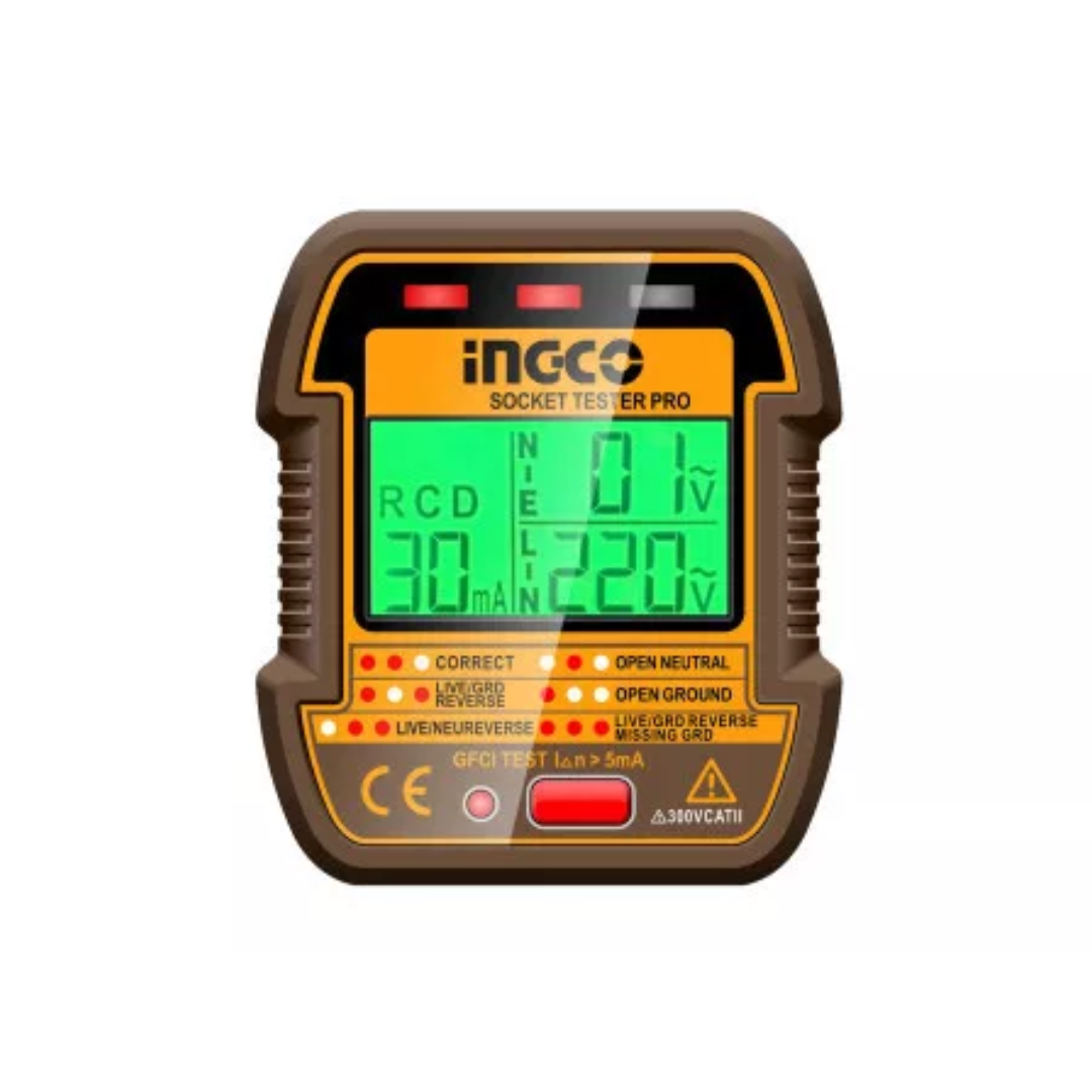 INGCO Dugalj teszter 30 mA termék fő termékképe