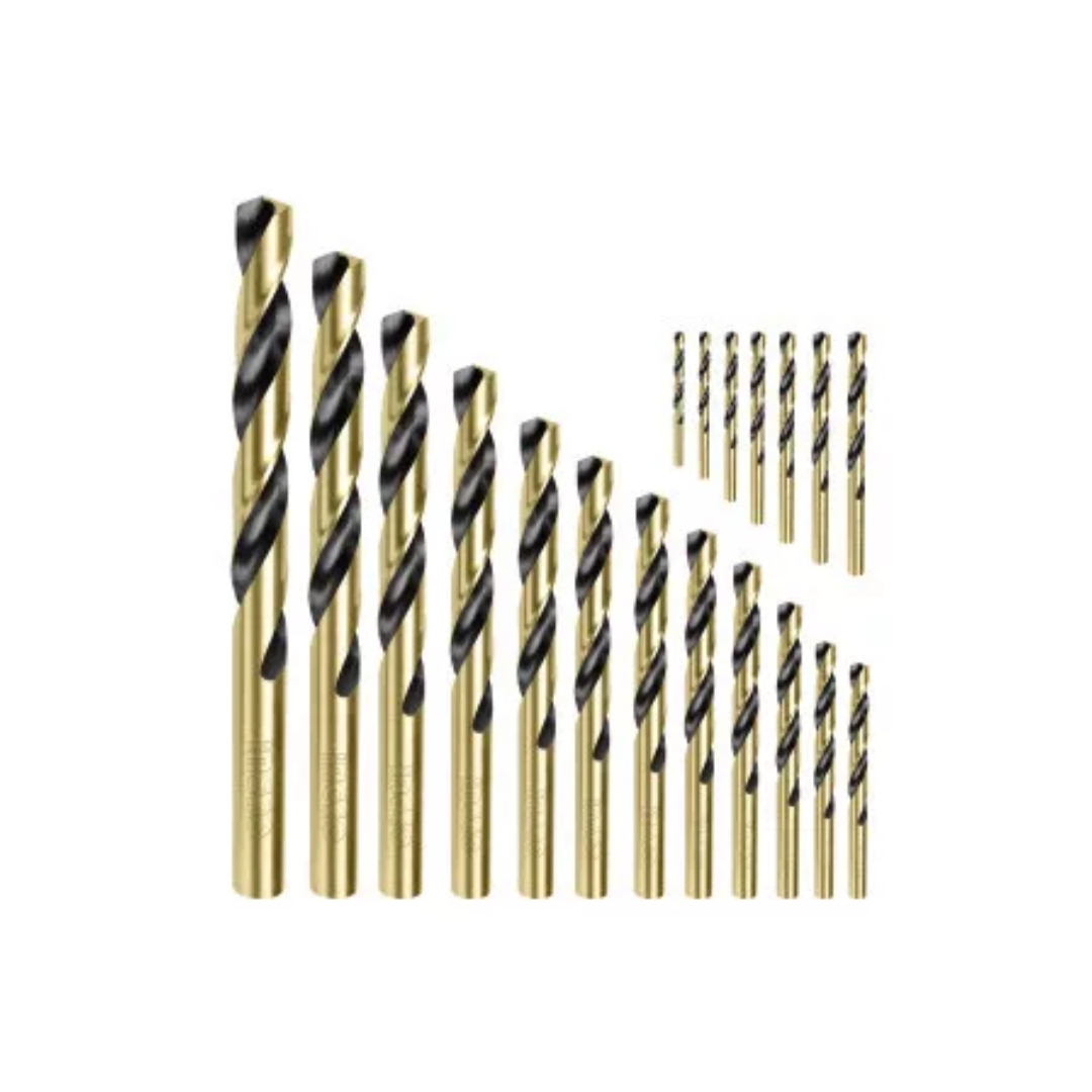 INGCO Csigafúró készlet 19 részes 1-10 mm HSS hengeres termék fő termékképe