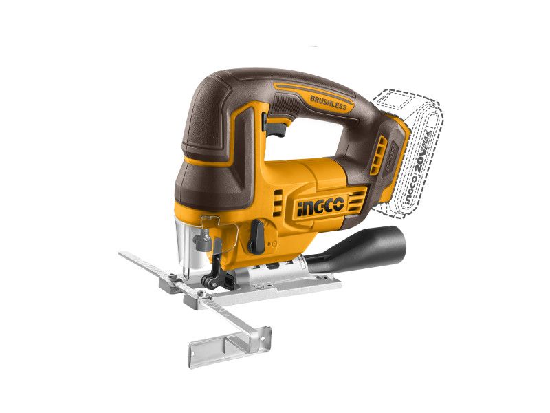 INGCO Akkus dekopírfűrész 20 V szénkefe nélküli (akku és töltő nélkül) termék fő termékképe