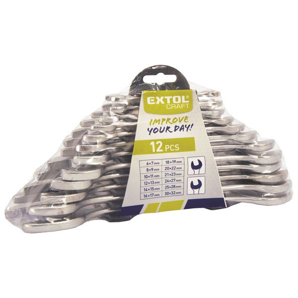 villáskulcs klt., W.S., műanyag tartóban; 12db, 6-32mm termék fő termékképe