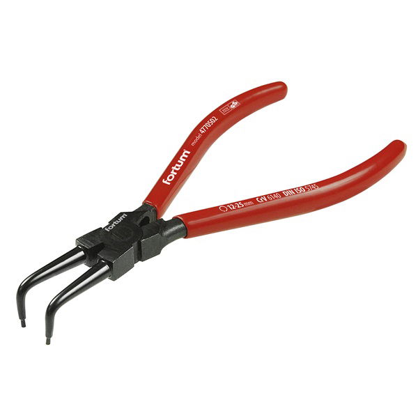 zégerfogó, hajlított belső; 140 mm, CV. FORTUM termék fő termékképe