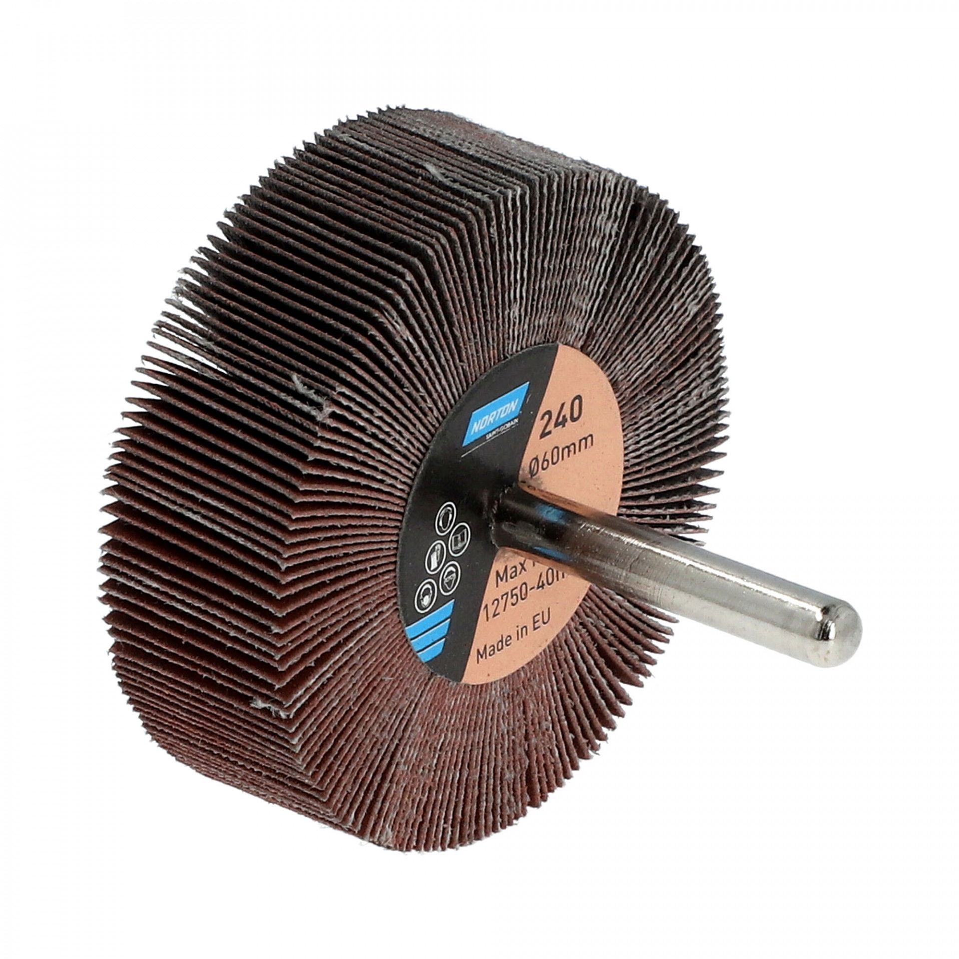 Norton Metal R207Plus csapos lamellás csiszolókorong Ø60x20x6mm P240, 10 db/csomag termék fő termékképe