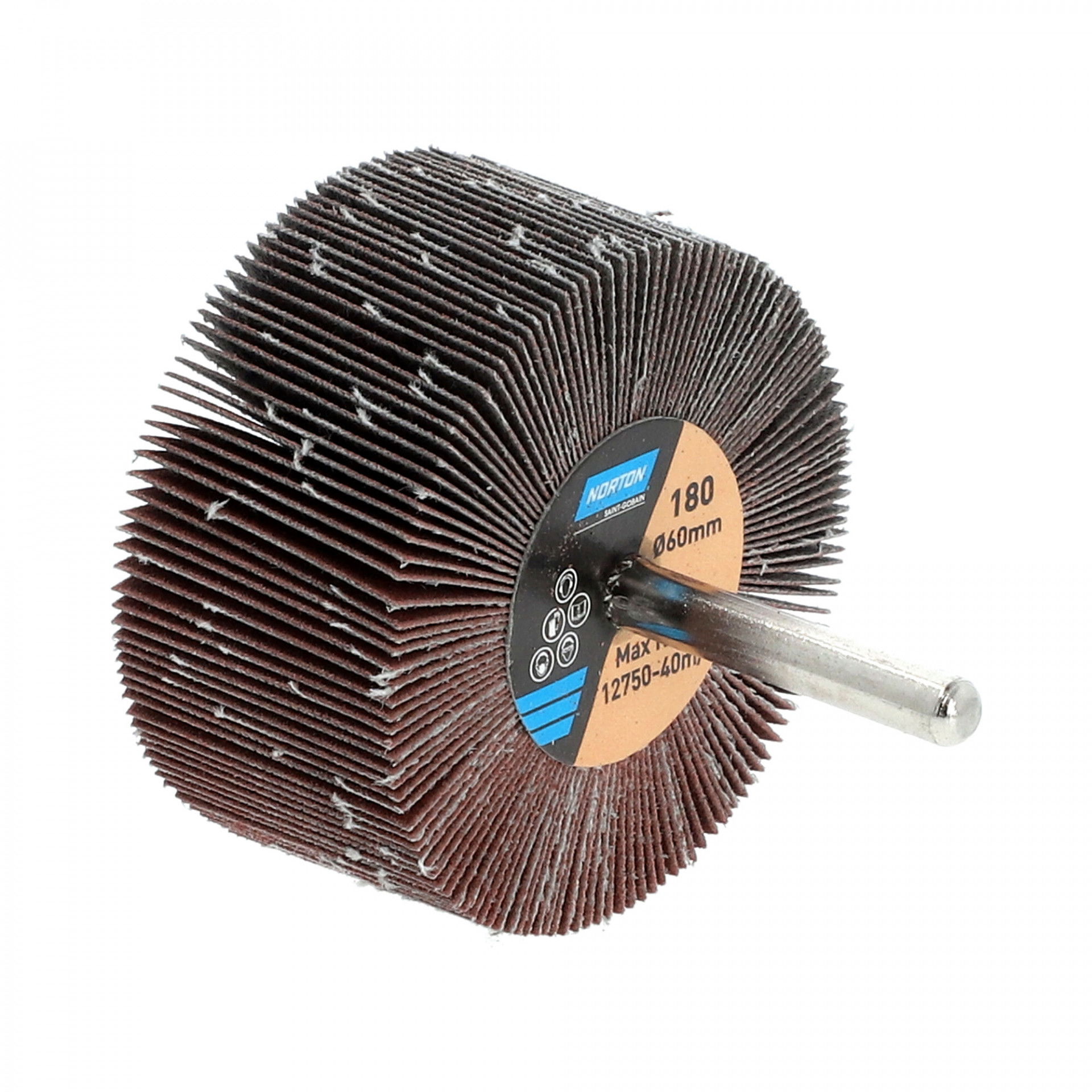 Norton Metal R207Plus csapos lamellás csiszolókorong Ø60x30x6mm P180, 10 db/csomag termék fő termékképe