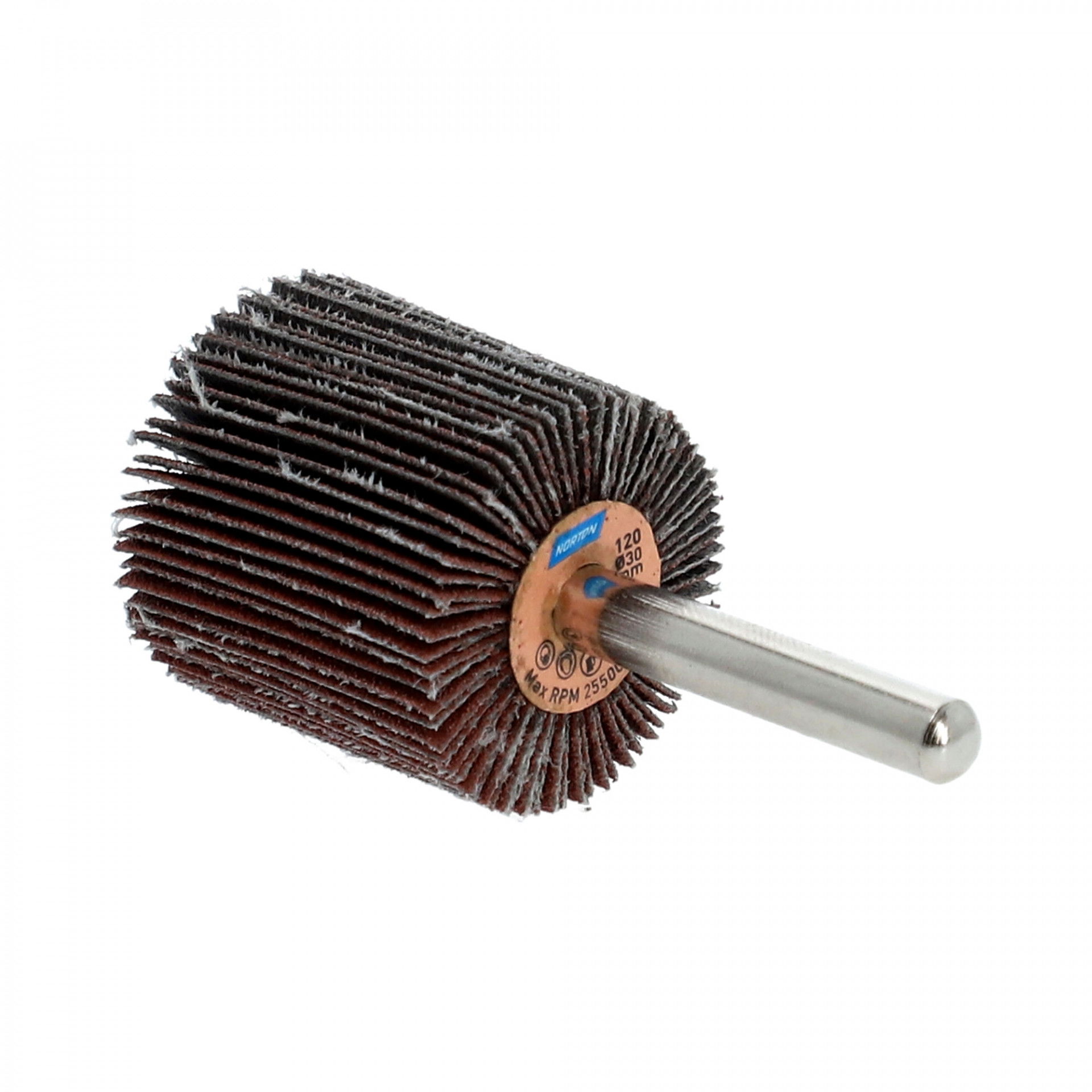 Norton Metal R207Plus csapos lamellás csiszolókorong Ø30x30x6mm P120, 10 db/csomag termék fő termékképe