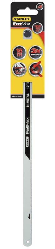 Stanley STHT0-20129 FATMAX® Bi-Metal fémfűrészlap 18 TPI x 300 mm, 12 db/csomag termék fő termékképe