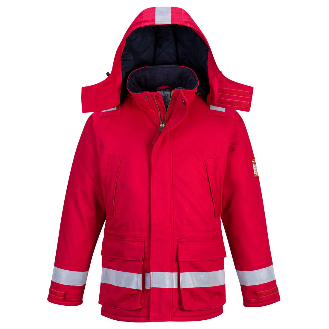 Portwest FR59 - FR Anti-Static téli kabát, piros termék fő termékképe