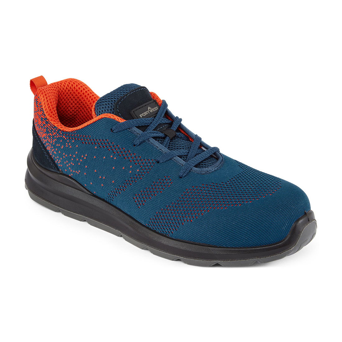 Portwest FT25 - Steelite Aire Trainer cipő S1P FO SR, kék/narancs termék fő termékképe
